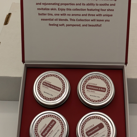 Doterra Shea Butter Collection - Red Packaging New - Picture 3 of 6